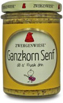 Bio Ganzkornsenf glutenfrei 160 ml – Zwergenwiese