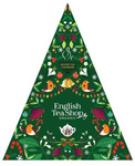 BIO piramide adventskalender (Green Trangular - 13 smaken thee) (25 x 2 g) 50 g English Tea Shop Organic