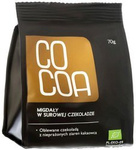 Bio Mandeln in Rohschokolade 70 g – Cocoa
