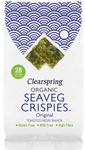 Natuurlijke Biologische Glutenvrije Seaveg Zeewierchips, 4 g – Clearspring