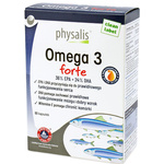 Omega 3 forte Nahrungsergänzungsmittel 60 Kapseln - Physalis