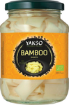 Biologische bamboescheuten in schijfjes, in vloeistof 340 g (175 g) – Yakso