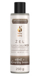 Reinigende en verzorgende douchegel voor mannen 250 g - Terra Zdrój (turfserie)