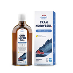Noorse levertraan Omega-3 (1000 mg) met citroensmaak voedingssupplement 250 ml – Osavi