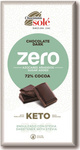 Bittere chocolade 72% cacao zonder toegevoegde suiker met stevia KETO 100 g