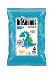 Dinosaurussen maïscrisps met zeezout glutenvrij bio 4x15g - Biosaurus