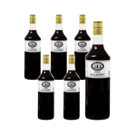 SET VAN 6 x Frambozenvruchtensiroop 1 l