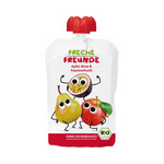 Biologische appel - peer - passievrucht fruitmoes, zonder toegevoegde suikers, glutenvrij, vanaf 6 maanden, 100 g – Freche Freunde