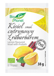 Dessert gélifié saveur citron-rhubarbe sans sucre BIO 38 g – Bio Planet