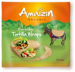 Biologische Tortilla wraps met zemelen (bron van vezels) 240 g – Amaizin