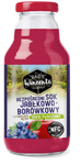 Naturalnie mętny sok jabłko-borówka 330 ml