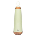 Bouteille thermique avec poignée en silicone vert clair 500 ml - Chic-Mic