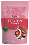 Eiwitshake aardbei en kokos, 50% eiwit met aminozuren, met erythritol, glutenvrij Biologisch, 450 g – Dragon Superfoods