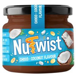 Crème de cacahuètes façon barre chocolat-caramel avec des morceaux de cacahuètes grillées 250 g – Nutwist