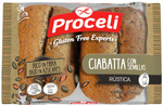 Ciabatta met zaden (glutenvrije afbakbroodjes) 120 g – Proceli