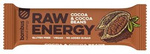 RAW ENERGY reep met cacaobonen glutenvrij 50 g