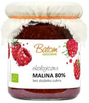 Framboise 80 % sans sucre Bio 260 g – Batom