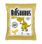 Biologische maïsflips met kaassmaak, glutenvrij 15 g – Biosaurus