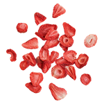 Tranches de fraises lyophilisées 1 kg - TOLA