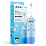 Brosse à dents sonique ca910 pour enfants girafe bleue - nordics expert - Nordics
