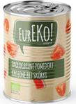 Bio geschälte stückige Tomaten 400 g / 240 g – Eureko