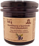 Confiture de myrtille américaine sans sucre, édulcorée à l'érythritol, 160 g – Vitapol