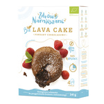 Biologische glutenvrije bakmix voor chocoladefondantcake (lava cake) 241 g - Zdrowo Namieszane