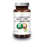 Voedingssupplement selenium + zink 120 capsules (15 mg + 300 mcg)