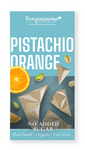 Barre de cacao pistache-orange sans gluten 60 g - BENJAMISSIMO
