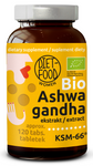 Ashwagandha extract bio (300 mg) voedingssupplement 120 tabletten - DIET-FOOD