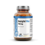 Inositol max (750 mg) glutenfreies Nahrungsergänzungsmittel 60 Kapseln – Pharmovit – Clean Label