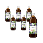 SET VAN 6 x Pruimensap nfc BIO 500 ml