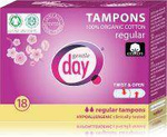Tampons van 100% biologisch katoen - regular 18 stuks – Gentle Day