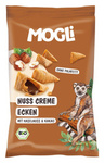 Glutenvrije biologische hoorntjes met noten-cacaocrème 30 g – Mogli