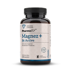 Magnésium et Vitamine B6 Activ, sans gluten, complément alimentaire, 120 gélules, 81,37 g – Pharmovit