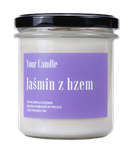 Bougie soja lilas et jasmin 300 ml - Your Candle