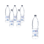 SET VAN 6 x Alkalisch Niet Koolzuurhoudend Mineraalwater 1,5 l - Java