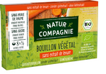 Bouillon - biologische groentebouillonblokjes zonder toegevoegde gist (8 x 10,5 g) 84 g – Natur Compagnie