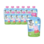 SET VAN 12 x Appel- en perenpuree met haver BIO 100 g Peppa Pig - PURE&FUN
