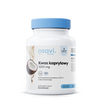 Caprylsäure (600 mg) glutenfreies Nahrungsergänzungsmittel 60 Kapseln – Osavi