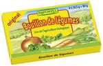 Bouillon - gele groenteblokjes BIO (8 x 10,5 g) 84 g