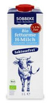 Laktosefreie Milch 1,5 % Fett, Bio, 1 l – Sobbeke