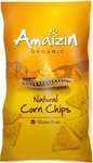 Biologische glutenvrije gezouten maïschips 250 g – Amaizin