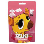 Aardbeien jelly beans 35 g - BeRAW Kids
