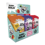 Bunny Ninja Rol Mix Set 3x6st 6xappel/framboos/zwarte bes 6xappel/aardbei/banaan 6xappel/mango - Bunny Ninja