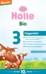 Lait de suite de vache 3 pour bébés dès 10 mois Demeter Bio 600 g – Holle