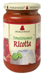 Biologische Tomatensaus met ricotta glutenvrij 350 g – Zwergenwiese