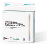 Bamboe Wattenstaafjes Wit 100 stuks – The Humble