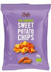 Chips de patates douces frites à l'huile de tournesol Bio 80 g – Trafo