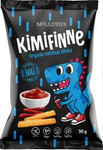 Biologische Maïspuffs met ketchupsmaak, glutenvrij, 30 g – Kimifinne